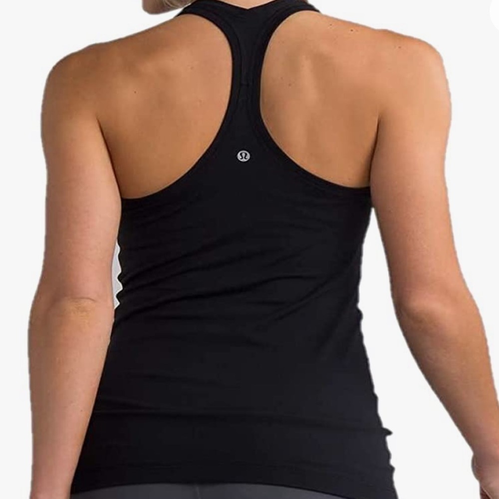 Black Lululemon Racerback Tank - Picture 1 of 4
